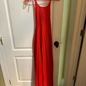 COPY - Red Sleeveless Maxi Dress